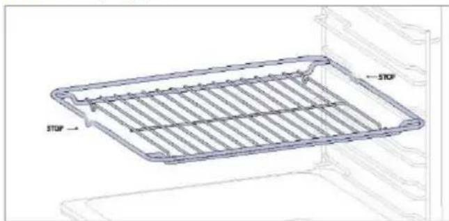 HAIER H6 ID25B3LYTB - Μεταλλική σχάρα - 1