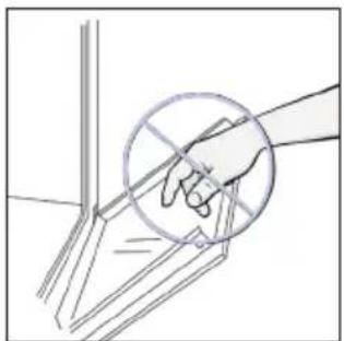 HAIER H6 ID25B3LYTB - OUTSIDE THE OVEN: removal and cleaning the glass door - 5