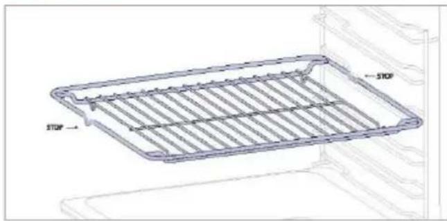 HAIER H6 ID25B3LYTB - ① Grilaj metallic - 1