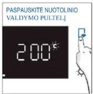 HAIER H6 ID25B3LYTB - Kaip aktyvinti nuotolinio valdymo pultelj - 5