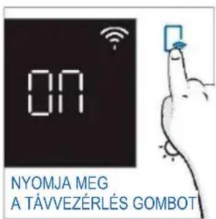 HAIER H6 ID25B3LYTB - A távvezérlés aktiválása: - 2