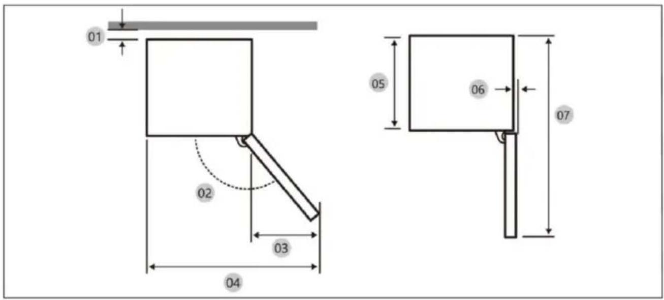 ROSIERES RML5518EVWL - Πρόταση χώρου - 1