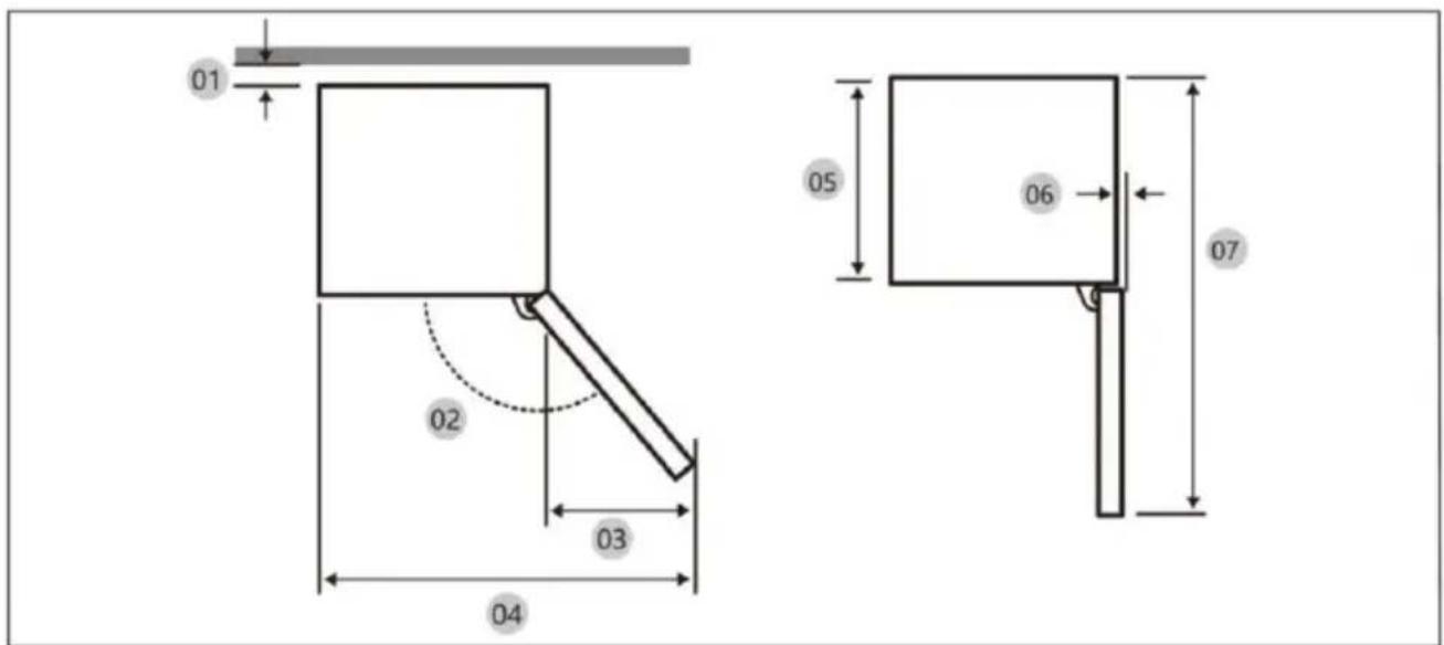 ROSIERES RML5518EVWL - Consiglio di installazione - 1