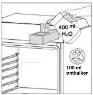 HAIER H6 ID46G5SYTB - Stap 1 (Restwater van de stoomfunctie verwijderen): - 2