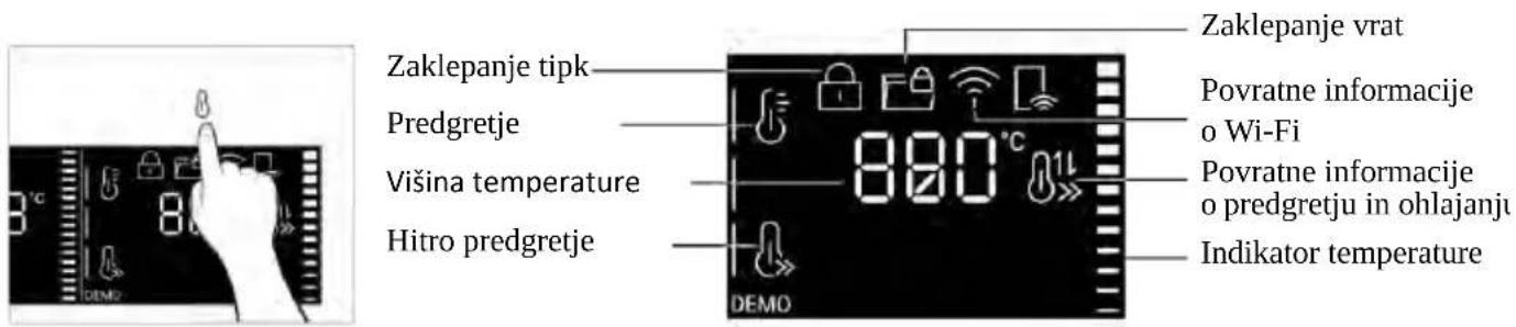 HAIER H6 ID46G5SYTB - MENI ZA TEMPERATURO - 1