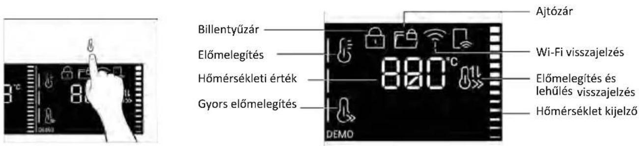 HAIER H6 ID46G5SYTB - HÓMÉRSÉKLET MENÜ - 1