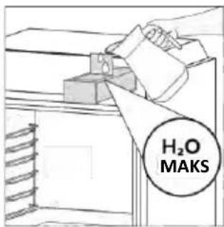 HAIER H6 ID46G5SYTB - Kako uporabljati rezervoar za paro za programe kuhanja s paro - 2