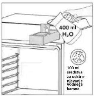 HAIER H6 ID46G5SYTB - korak (odstranjevanje vodnega kamna): - 1