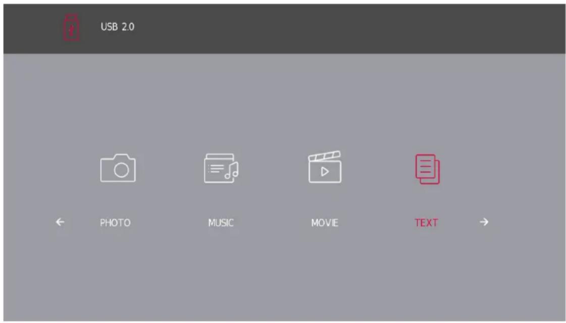 THOMSON 40HD2S14 - Menu Texte - 1