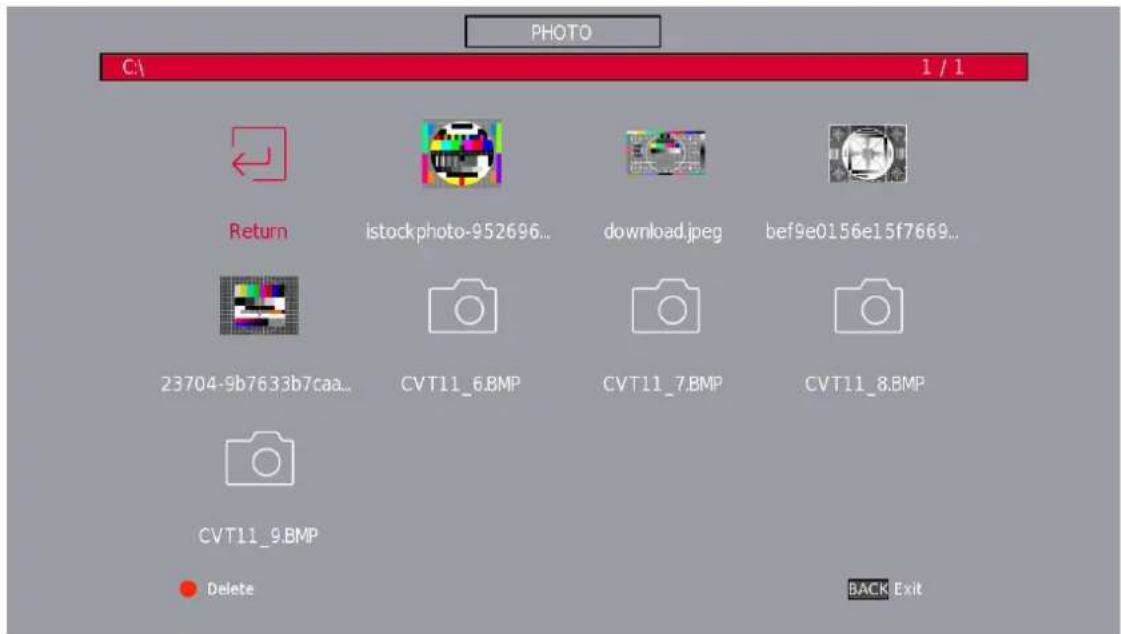 THOMSON 40HD2S14 - Menu Photo - 2