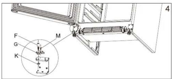 DANBY DUF167A5BSLDD - INSTRUCTIONS D'INVERSION DE PORTE - 1
