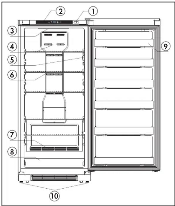 DANBY DUF167A5WDD - CARACTERISTICAS - 1