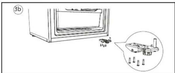 DANBY WUF170W - DOOR REVERSAL INSTRUCTIONS - 4