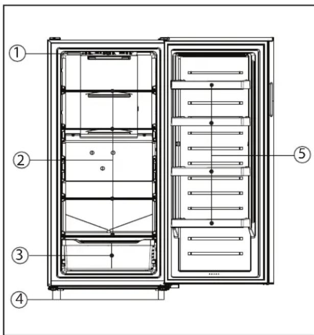 DANBY WUF170W - FEATURES - 1