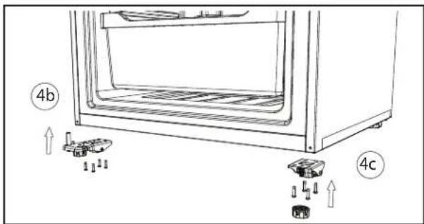 DANBY WUF170W - DOOR REVERSAL INSTRUCTIONS - 6
