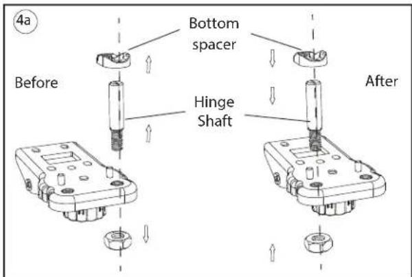 DANBY WUF170W - DOOR REVERSAL INSTRUCTIONS - 5