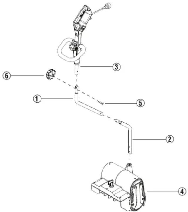 WESTINGHOUSE WSnow11S - ASSEMBLAGE DE LA PELLE À NEIGE - 1