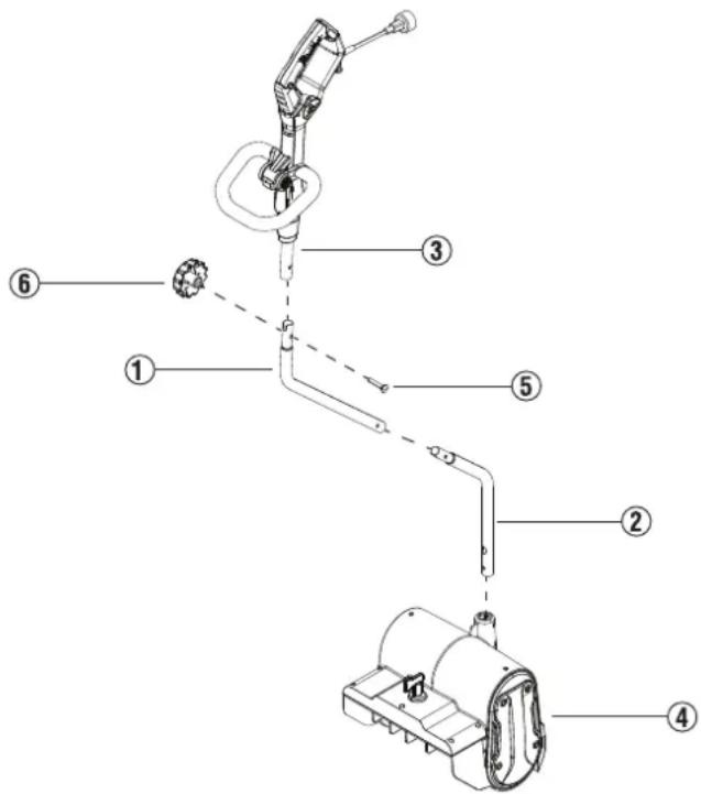 WESTINGHOUSE WSnow11S - ASSEMBLING THE SNOW SHOVEL - 1