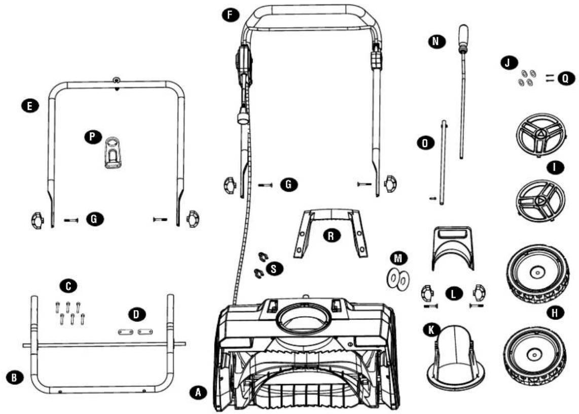 WESTINGHOUSE WSnow23 - POWER CORD RETAINER - 1