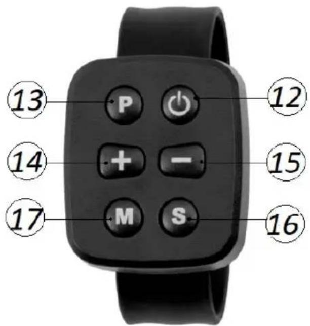 Gymrex GR-MG73 - Remote control wristband - 1