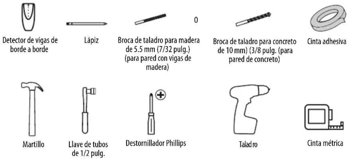 Best Buy BE-TVLTLC - Herramientas requeridas - 1