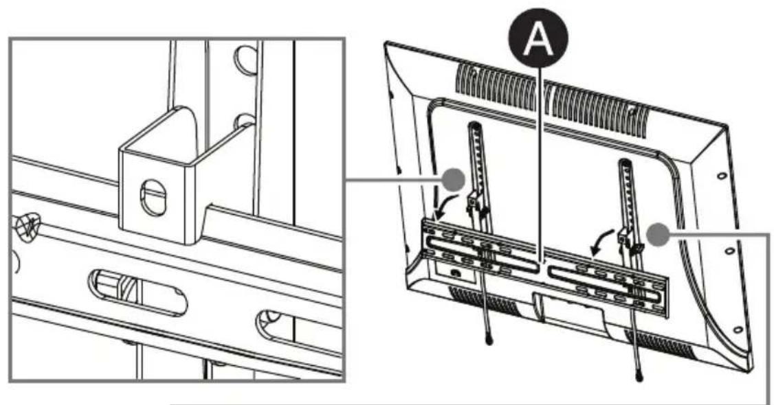 Best Buy BE-TVLTLC - STEP 6 - Mount your TV to the wall plate - 2