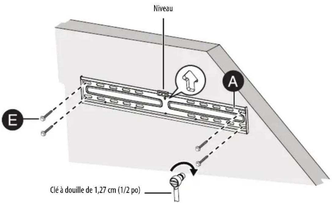 Best Buy BE-TVLTLC - ÉTAPE 5 - Option 1 : Installation sur un mur à montants en bois - 11