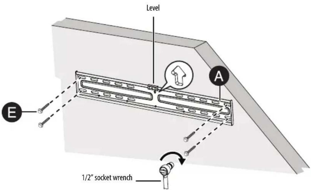 Best Buy BE-TVLTLC - STEP 5 - Option 2: Install on a solid concrete or concrete block wall - 5