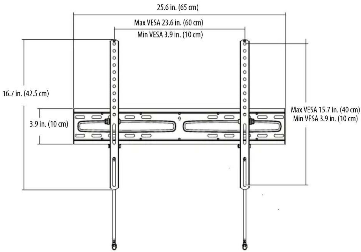 Best Buy BE-TVLTLC - Dimensions - 1