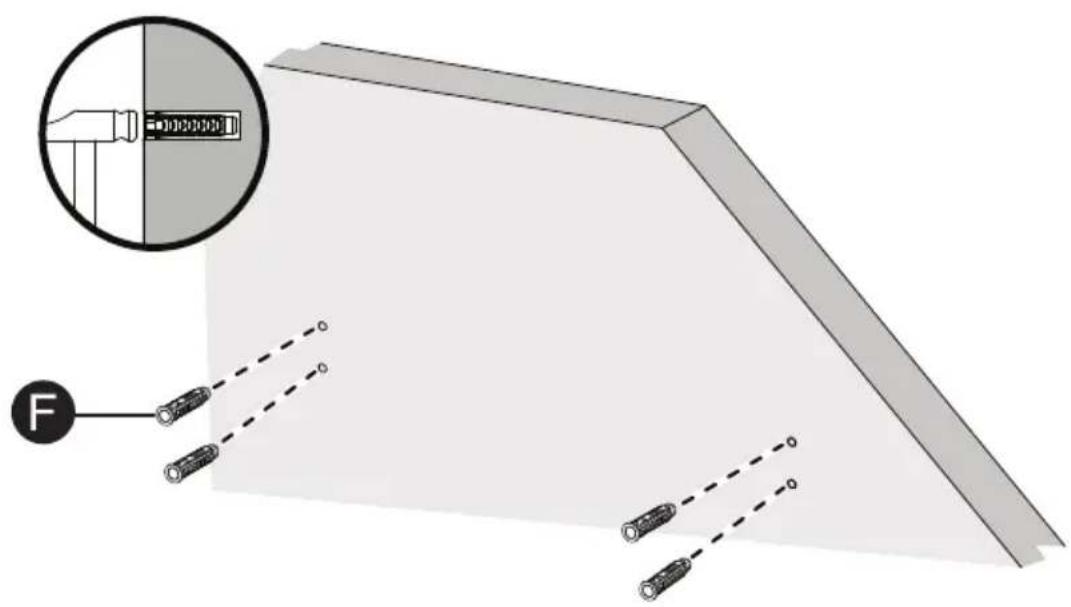 Best Buy BE-TVLTLC - ÉTAPE 5 - Option 1 : Installation sur un mur à montants en bois - 10