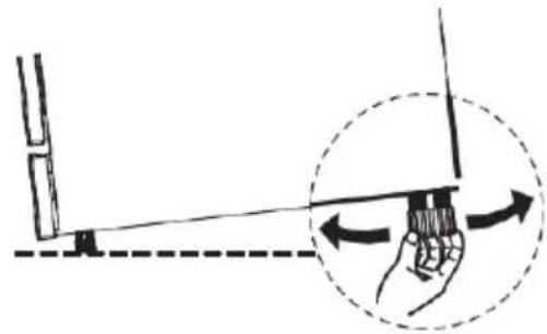 TEKA DFI 46740 - Levelling the appliance - 1