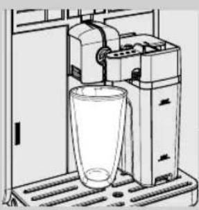 SAECO Moltio HD8769 - Réglage de la longueur du lait noisette dans la tasse - 1