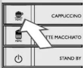 SAECO Moltio HD8769 - Réglage de la longueur du cappuccino dans la tasse - 1