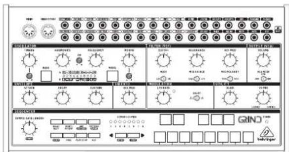 BEHRINGER GRIND - GRIND Kontroller - 1