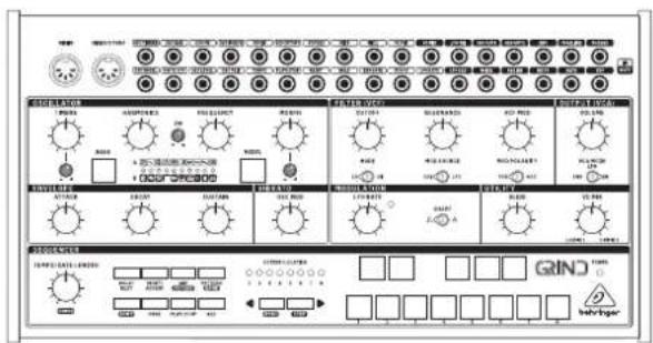 BEHRINGER GRIND - GRIND 控制 - 1