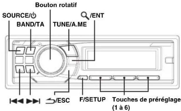 ALPINE CDE-9882RSi - Radio - 1