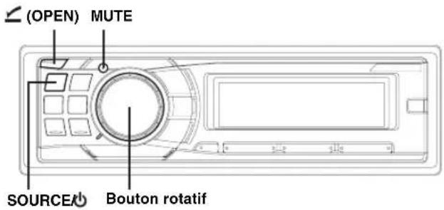 ALPINE CDE-9882RSi - Mise en route - 1