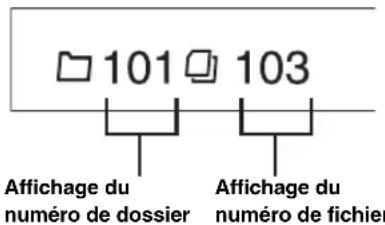ALPINE CDE-9882RSi - Affichage pendant la lecture de fichiers MP3/WMA/AAC - 1
