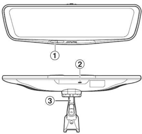 ALPINE DME-R1200 - Location of Controls - 1