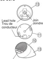 ALPINE DDC-R17H - Les variations de montage en angle (ces trois positions sont possible) - 1