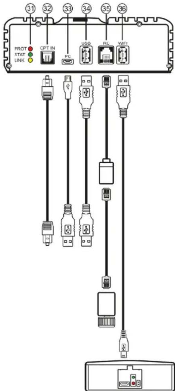 ALPINE PDP-E800DSP - Câble de masse (-) - 1