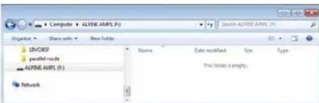 ALPINE PDP-E800DSP - Procédure de mise à jour du micrologiciel - 3
