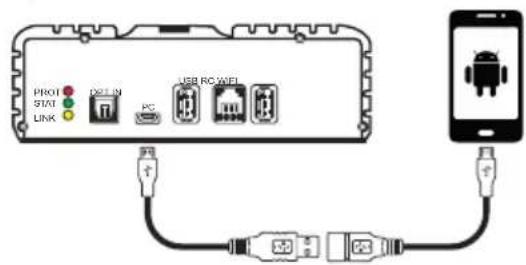ALPINE PDP-E800DSP - Connexion Android - 1