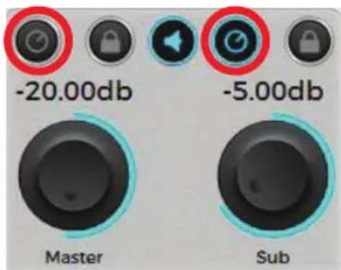 ALPINE PDP-E800DSP - ⑨ Réglage du volume principal/du subwoofer - 5