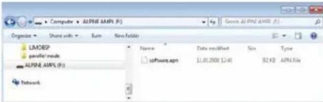 ALPINE PDP-E800DSP - Procédure de mise à jour du micrologiciel - 2