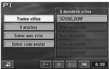 PI Toutes villes 5 dernières villes DÜSSELDORF 5 proches Non enregistré Entrer nom ville Non enregistré Entrer code postal Non enregistré 6:39