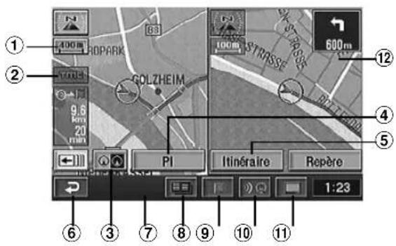 ① ② ③ ④ ⑤ ⑥ ⑦ ⑧ ⑨ ⑩ ⑪ 1:23 100m 100m STARSSE GOLZHEIM PI Itinéraire Repère