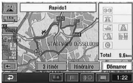 Rapido1 16k R52 R41 STADYVACU DUSSELUOBI 9.6 km 20 min 3 Itinér Itinéraire Démarrer Total 9,6km 1:22