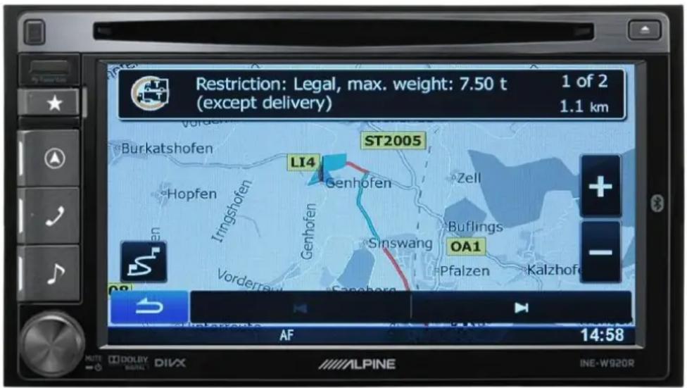 ALPINE TRUCK-G500 - Manuel d'installation - 1