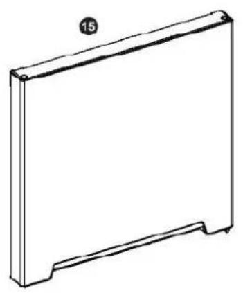BRANDT BFD6542NW - Inversión del sentido de aperture de las puertas - 9